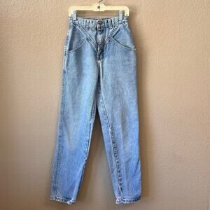 Vintage 80s lightwash Zena denim western jeans size S